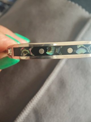 Pulsera Plata 925 México Abalone