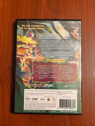 DVD Película Campanilla (Español)