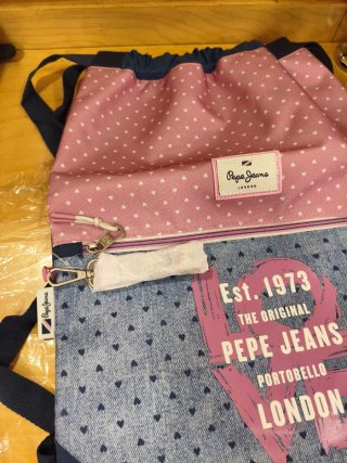 Mochila Saco Pepe Jeans Estampada