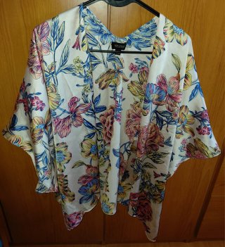 Kimono Sfera Estampado Flores Talla Única