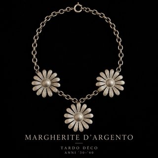 Collana collier tardo deco anni 30 40 antico