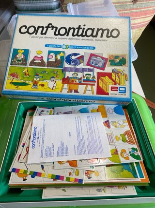 Gioco da Tavolo Vintage Confrontiamo