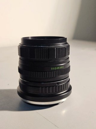 Obiettivo vintage Zenit Helios 44M-4 58mm F2 con effetto Swirly Bokeh, mont. M42 - RF Canon