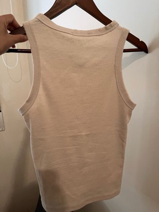 Top tirantes Zara beige