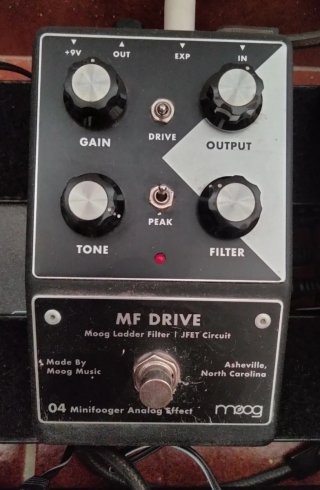 Pedal chitarra Moog MF Drive v2