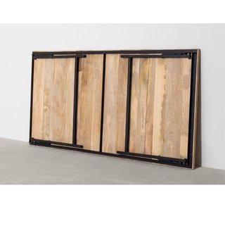 Mesa plegable madera y metal