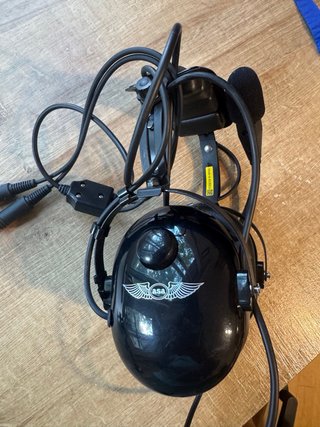 Auriculares Aviación ASA Negros