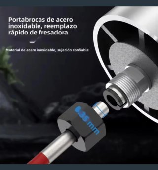 Fresadora Eléctrica 15 Fresas Madera Maletín