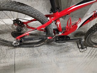 Bicicleta Specialized Hardrock Roja