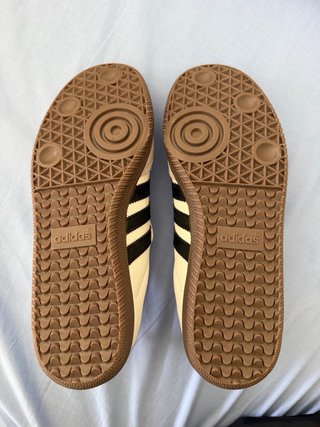 Adidas Samba Mujer Gris y Blanco