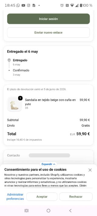 Sandalias cuña alta yute beige