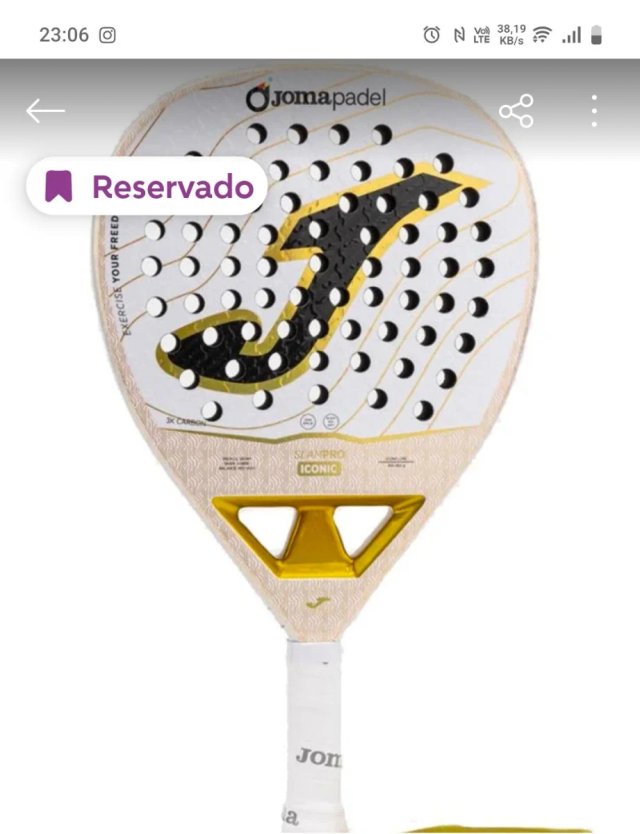 Foto del anuncio de segunda mano: Pala de pádel Joma Slam Pro Iconic