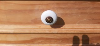 Escritorio madera maciza con cajones