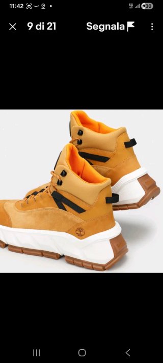 Stivali Timberland uomo 44 senape metà prezzo