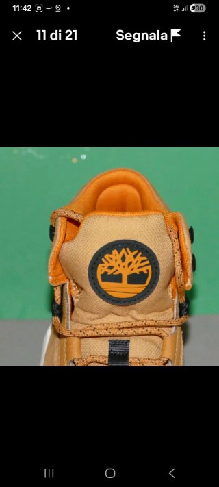 Stivali Timberland uomo 44 senape metà prezzo