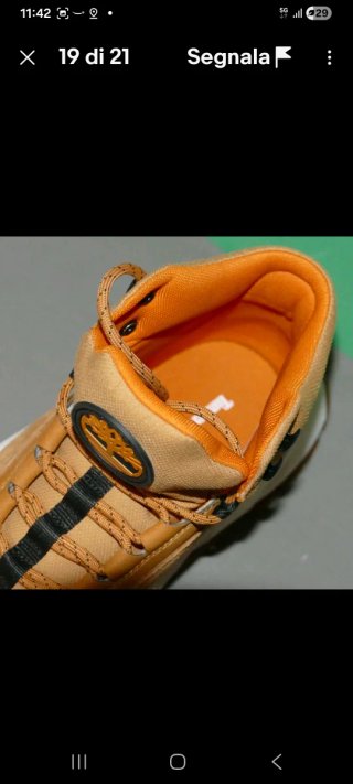 Stivali Timberland uomo 44 senape metà prezzo
