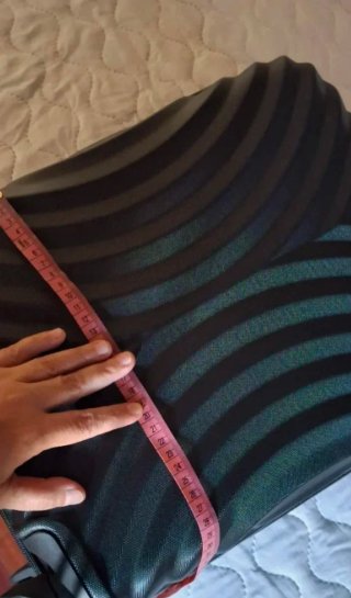 Maleta rígida Zifel 4 ruedas negra
