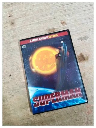 DVD il grande ritorno di Superman Cartone Animato