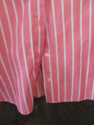 Camisa Zara Rayas Rosas y Blancas