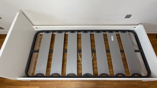 Estructura Cama Ikea Askvoll + Somier Morfeo