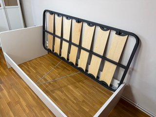 Estructura Cama Ikea Askvoll + Somier Morfeo