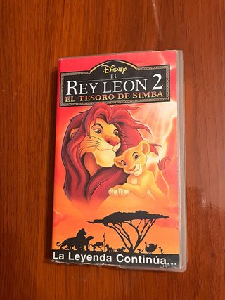 VHS El Rey León 2: El Tesoro de Simba