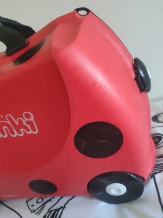 Maleta infantil Trunki roja