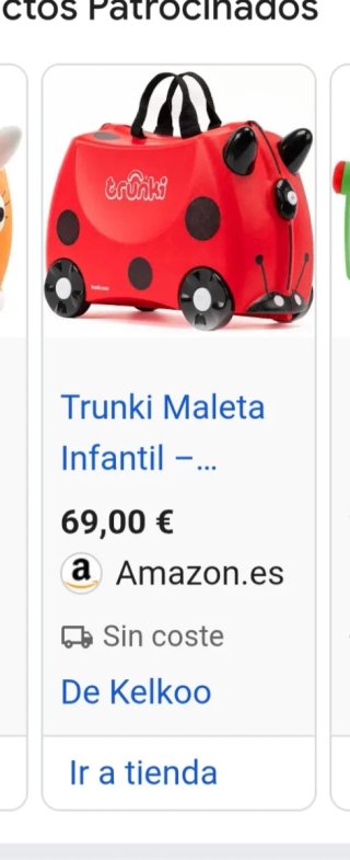 Maleta infantil Trunki roja
