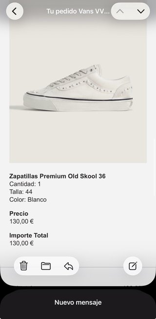 Vans OTW Old Skool 36 Pearlized Pack Marshmallow