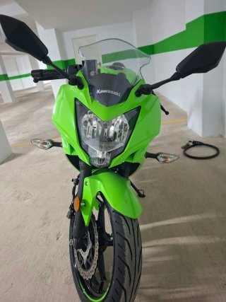Kawasaki Ninja 125cc Verde