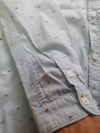 Camisa Nukutavake niño rayas y barcos