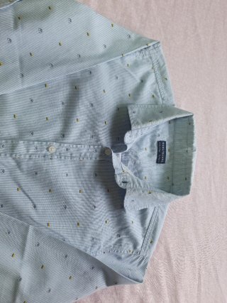 Camisa Nukutavake niño rayas y barcos