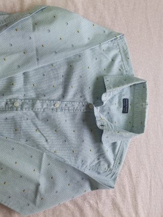 Camisa Nukutavake niño rayas y barcos