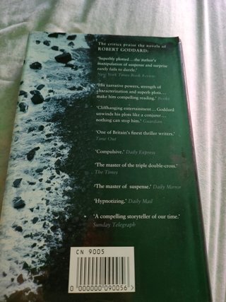 Robert Goddard – Set in Stone – 1ª edición 1999 –