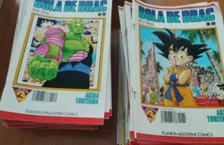 Bola de drac serie blanca. Lote 106 comics
