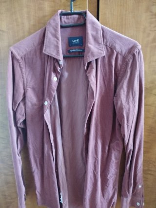 4 Camisas de pana UNIT Talla S