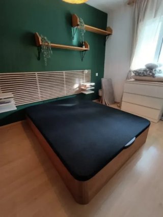 OUTLET: Cama canapé abatible, somieres y colchones