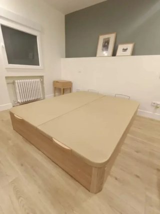 OUTLET: Cama canapé abatible, somieres y colchones