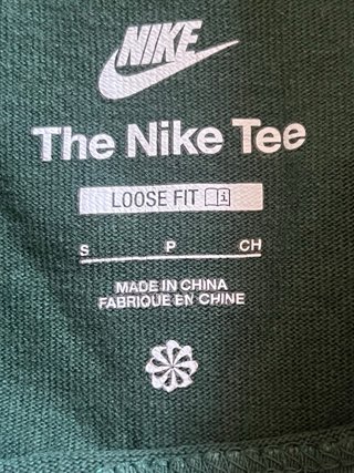 T-shirt Nike verde taglia S