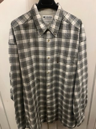 Camicia a quadri Columbia uomo XXL