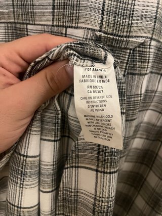 Camicia a quadri Columbia uomo XXL