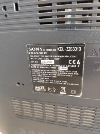 Televisor Sony Bravia Negro