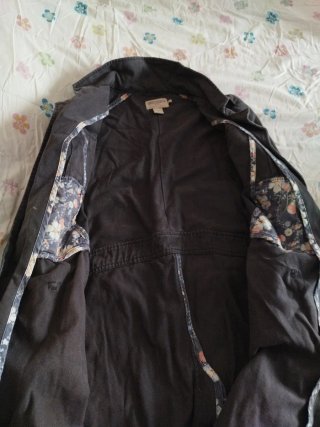 Chaqueta Coronel Tapioca tejana gris