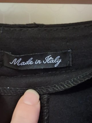 Pantaloni donna neri a zampa