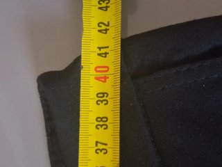 Pantaloni donna neri a zampa