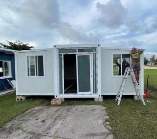 Casas prefabricadas plegables nuevas por encargo
