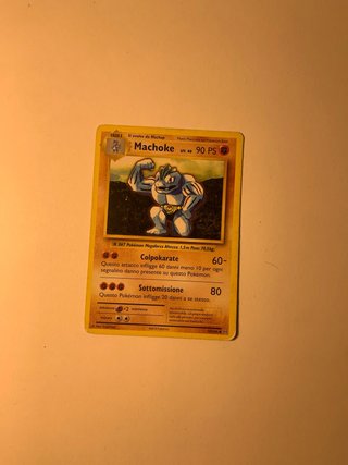 Carta Pokemon Machoke 2016 Originale