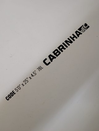 Tabla Foil Wingfoil Cabrinha Code 5'0 78L