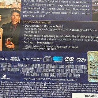 Gossip Girl Stagione 4 Completa DVD