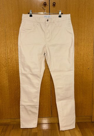 Pantalones Pitillos Cuero